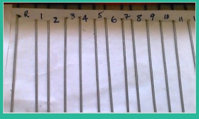 Отмеряем и отрезаем по размеру элементы Отмеряем и отрезаем по размеру элементы