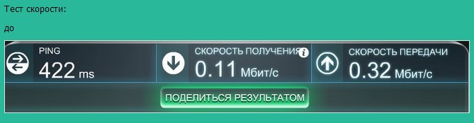 тест скорости без антенны тест скорости без антенны